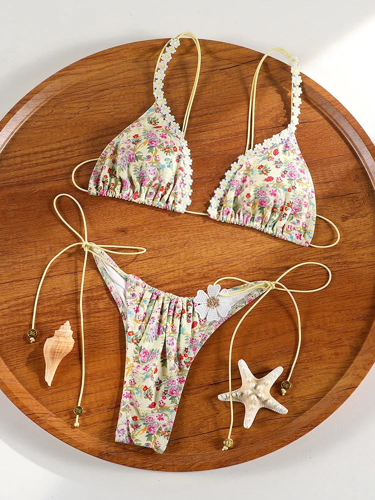 Nora Solid Push-Up Bikini Two-piece Secondary image