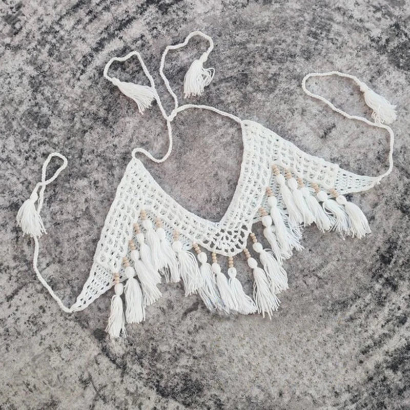Talia Tassel High-Cut Bikini Two-piece