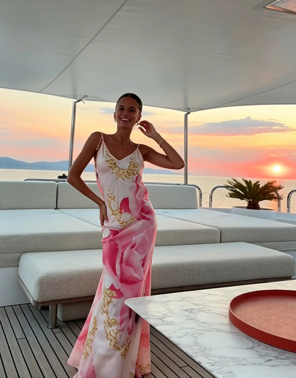 Beatrix Floral Maxi Skirt One-piece