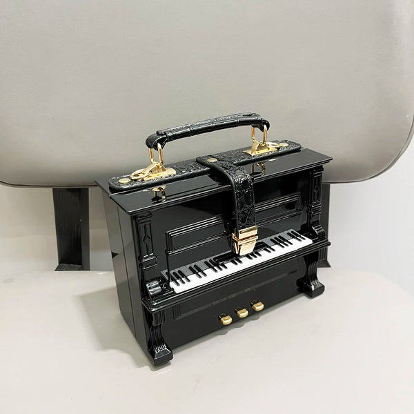 purses and handbags Luxury Designer crossbody shoulder bag For Women piano shape handmade bags Purse Messenger Bag banquet bag