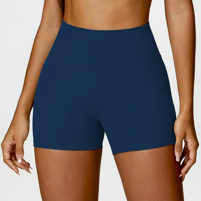 Kaia Quick-Dry High-Waist Yoga Shorts One-piece