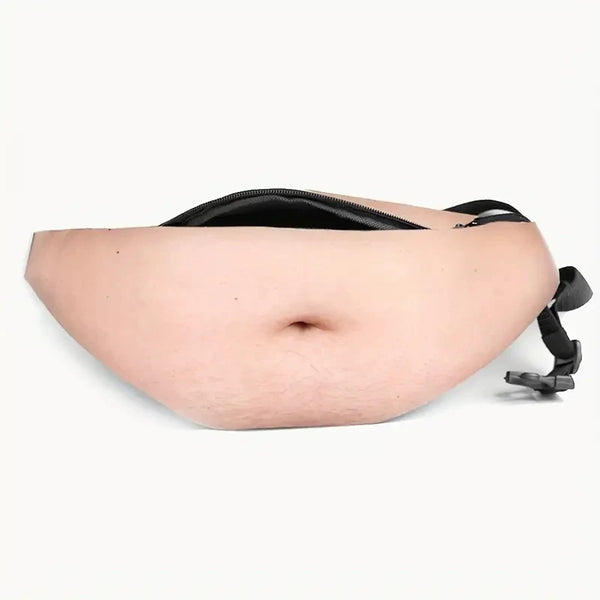 Gertie Novelty Dad Bod Belly Print Fanny Pack