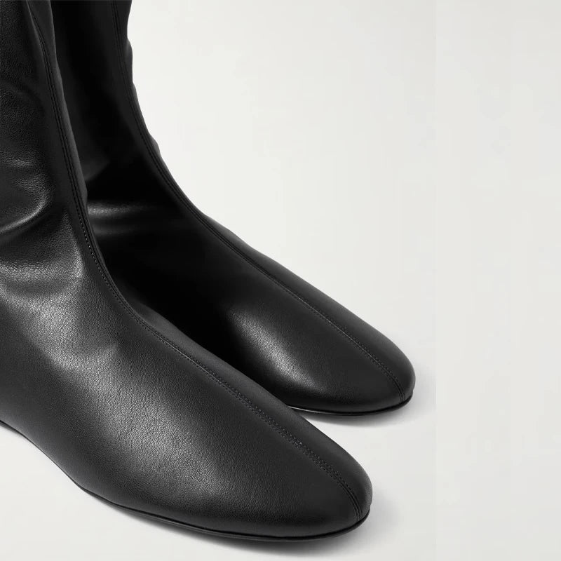 Imogen Flat Over-the-Knee Stretch Boots