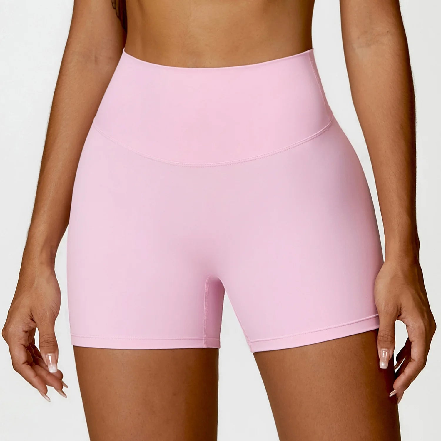 Kaia Quick-Dry High-Waist Yoga Shorts One-piece
