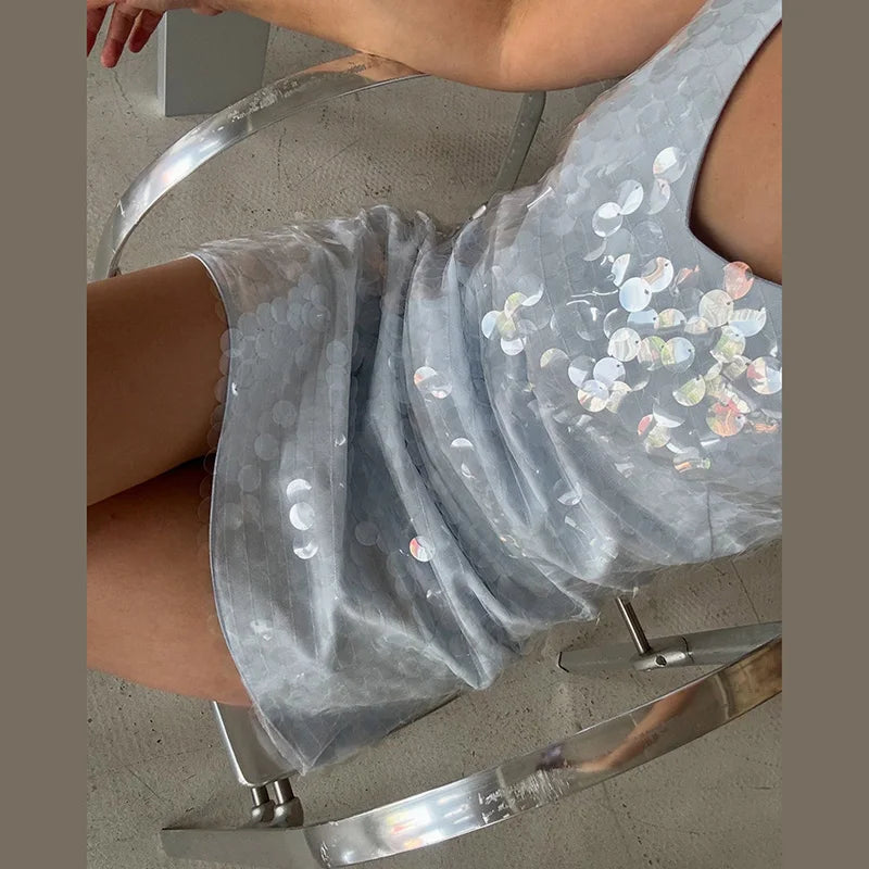 Esme Sequin Sling Mini Dress Collection