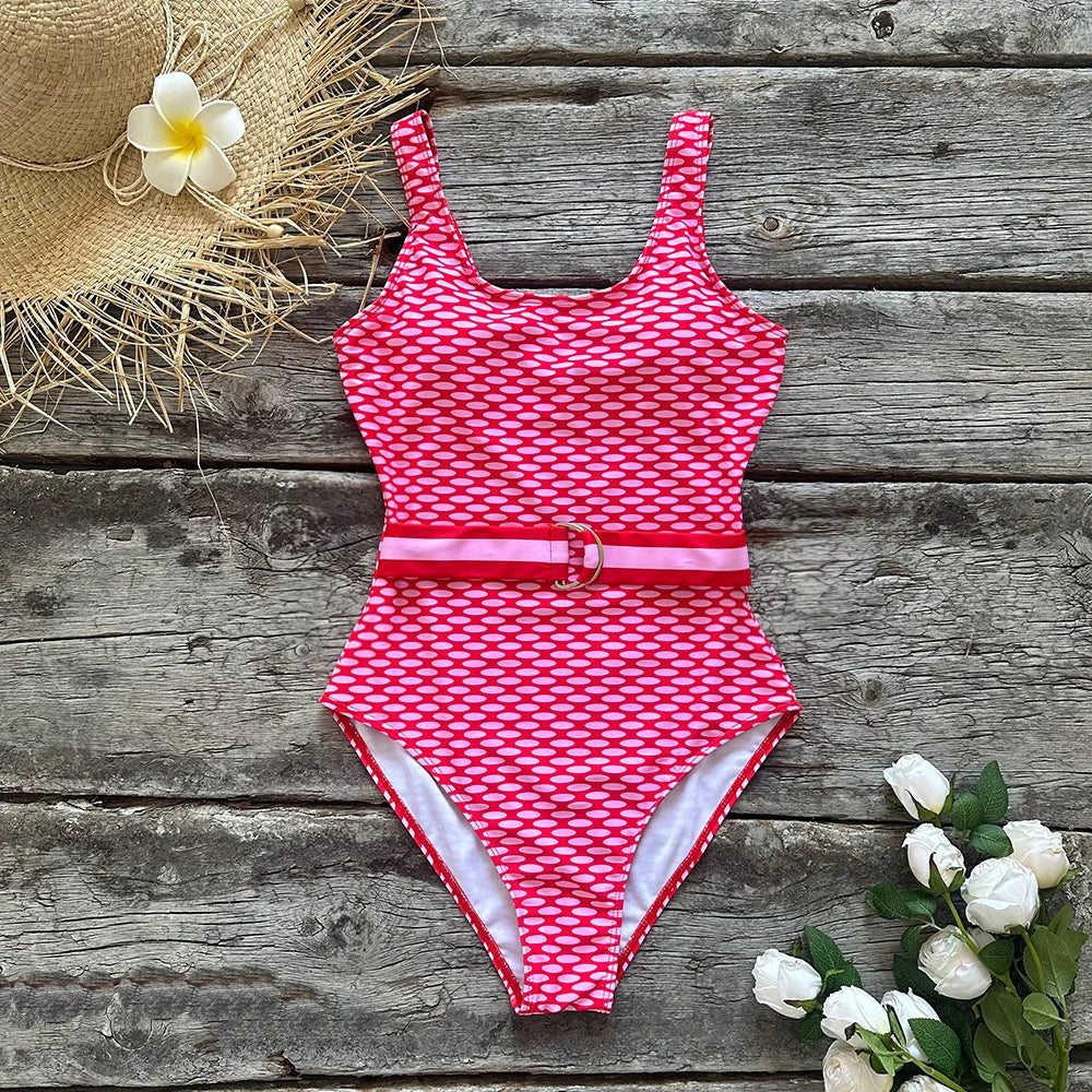 Koko Cartoon Print Monokini One-piece Secondary image