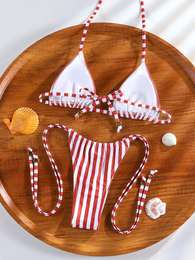 Lily Ruffle Floral Bikini Two-piece