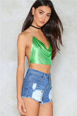 Sequin Rhinestone Bra Women Tee Gothic Blusas Corset Ladies Shirt Camis Party Woman Clothes y2k Crop Tops Ropa Club Tank Top