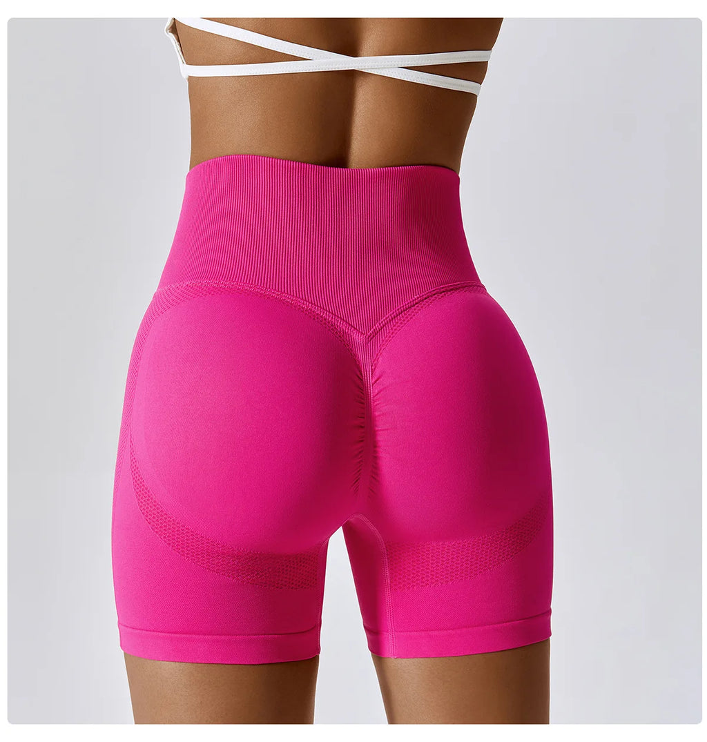 Naya Seamless High-Waist Yoga Shorts One-piece