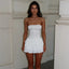 Valentina Ruffle Corset Mini Dress