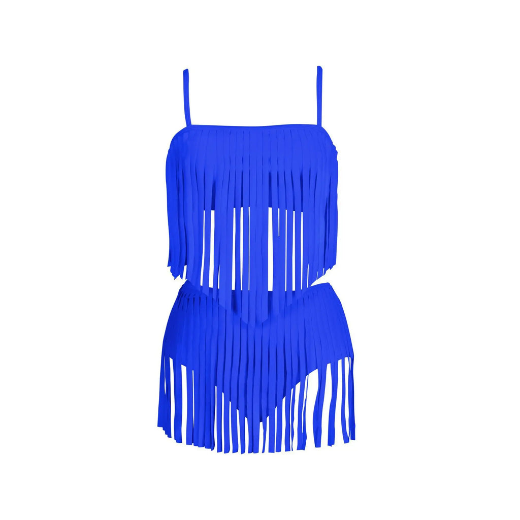 Tahlia Tassel Bikini Shorts Set Two-piece