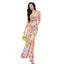 Flora Floral Spaghetti-Strap Bodycon Maxi Dress