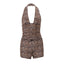 Nahla Leopard Halter Shorts Set Two-piece