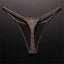 High Slit Spring/Summer New Leopard Print Thong for Women Sexy Ice Silk Seamless Underwear One-piece Fitness Plus Size G-strings