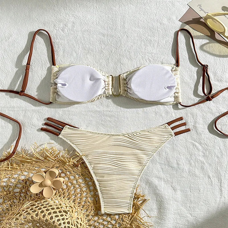 Siena Patchwork Brazilian Bikini Two-piece Secondary image