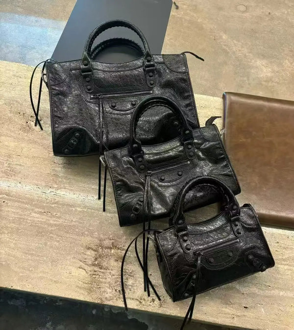 Colette Rivet Leather Moto Bag