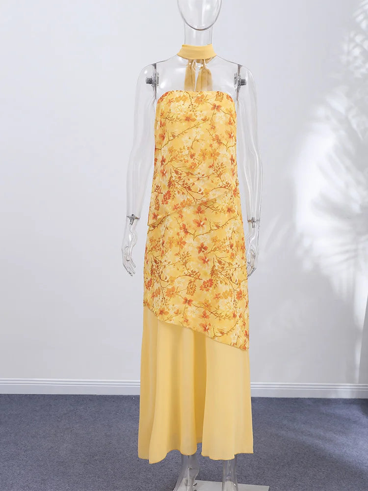 Serenade Tiered-Ruffle Maxi Dress