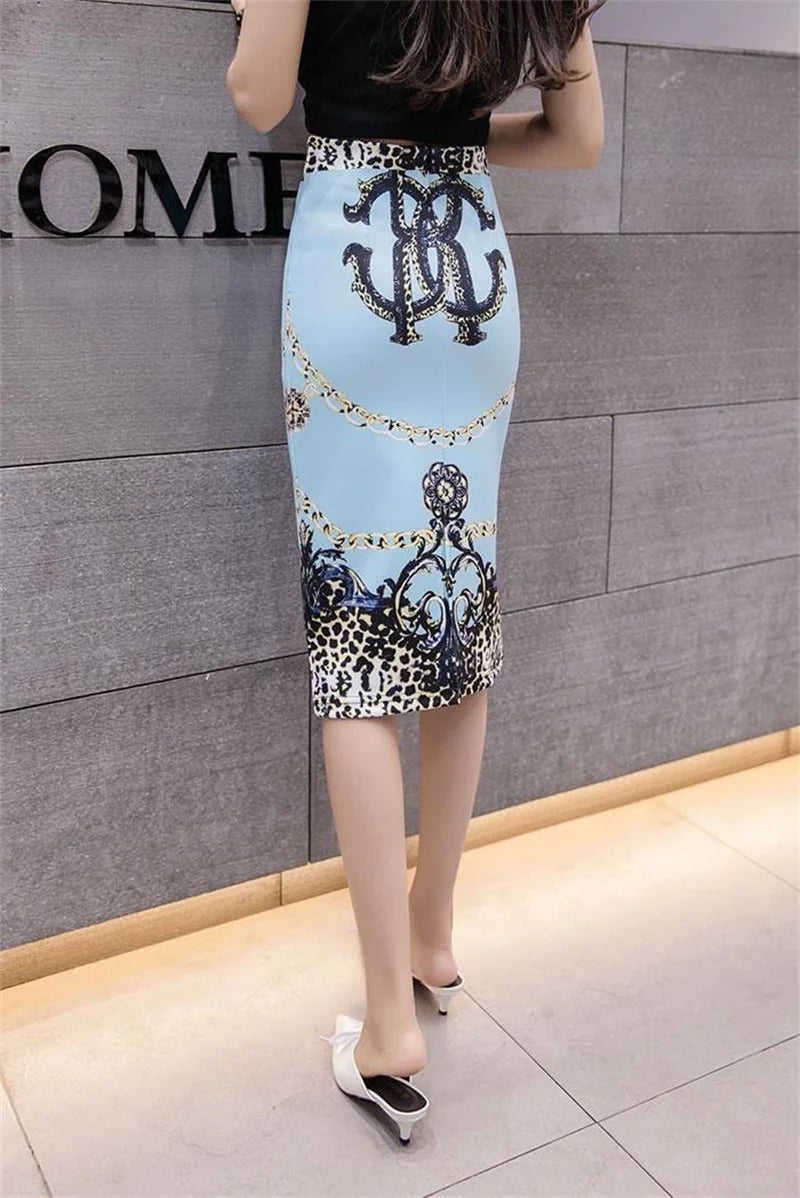 Dahlia Elegant Midi Skirt One-piece