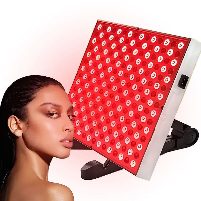 LED Red Light Therapy Panel Lamp for Facial Anti Aging Skin Care Beauty 225 LED Light Body Pain Relief Physical Therapy Tools Main image