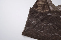 Bella Midnight Lace Spaghetti Strap Top