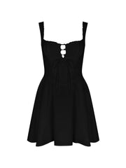 Luna Soleil Corset Flare Mini Dress One-piece