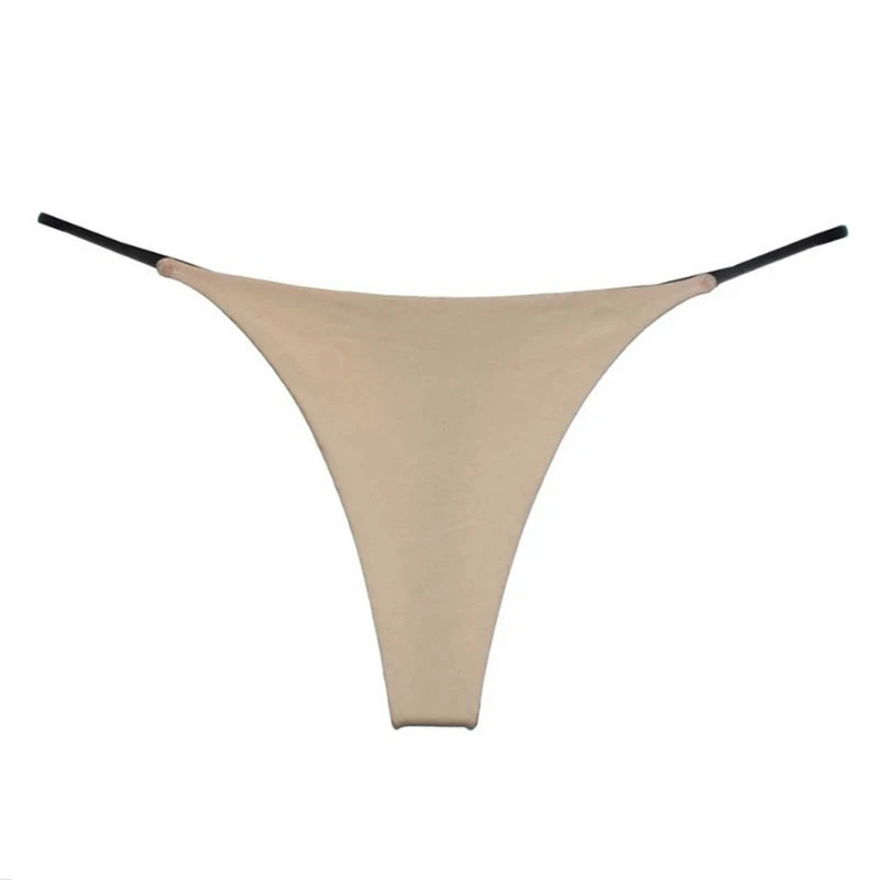 1/2/4pcs Panties Cotton Women'S Underwear Sexy Panties Female Underpants Thong Solid Color Pantys Lingerie S-XL Low-Rise Design