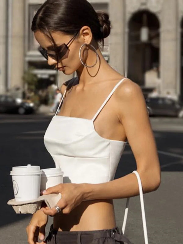 Aria Sculpted Corset Crop Top One-piece