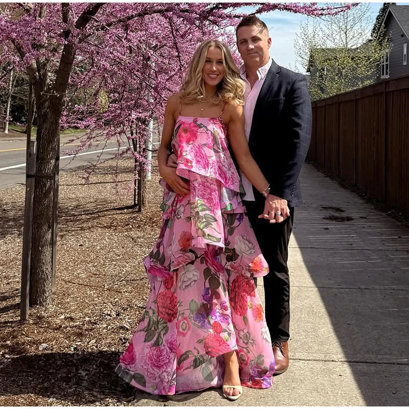 Kendra Ruched Maxi Dress