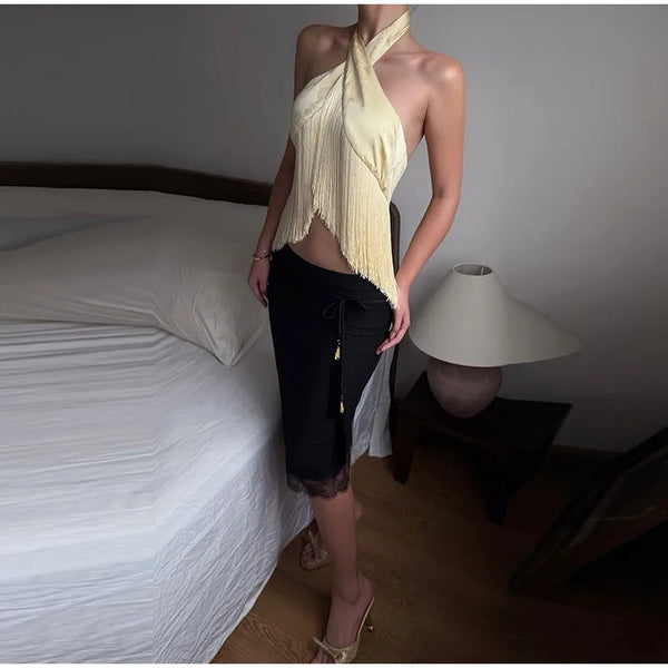 Leona Ruffle Shorts Set Two-piece