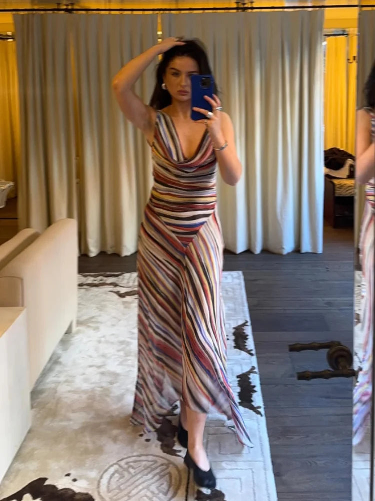 Farrah Bodycon Maxi Dress