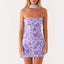 Blair Sequin Off-Shoulder Bandeau Mini Dress
