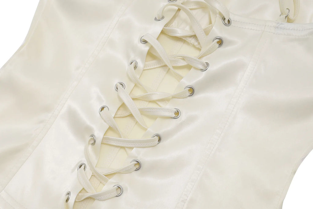 Rosina Satin Ruched Mini Skirt Set Two-piece