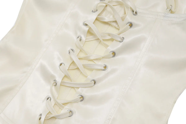 Rosina Satin Ruched Mini Skirt Set Two-piece