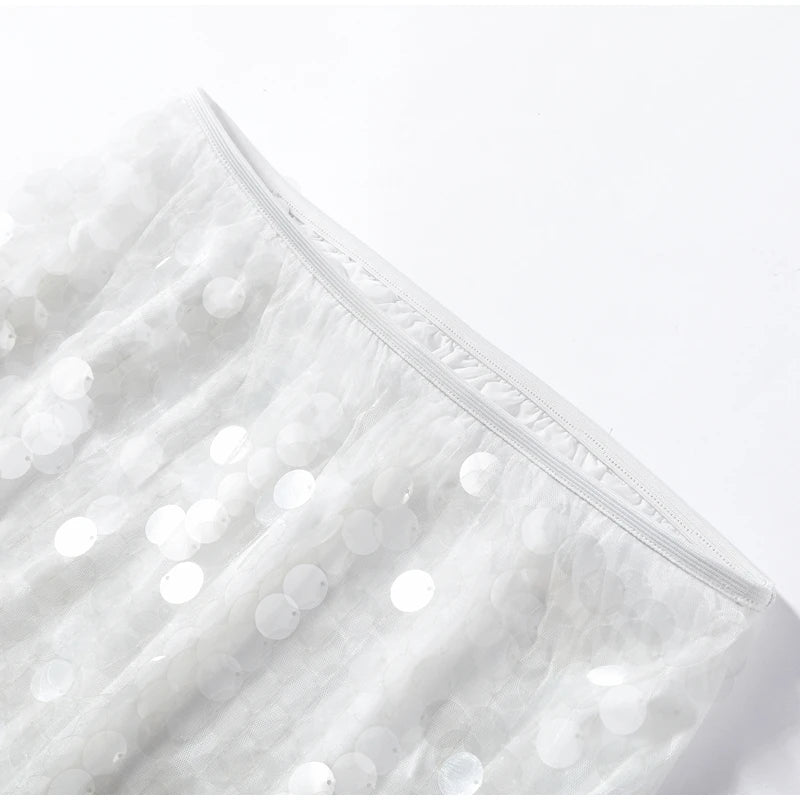 Seraphina Sequin Sheer Top & Mini Skirt Collection