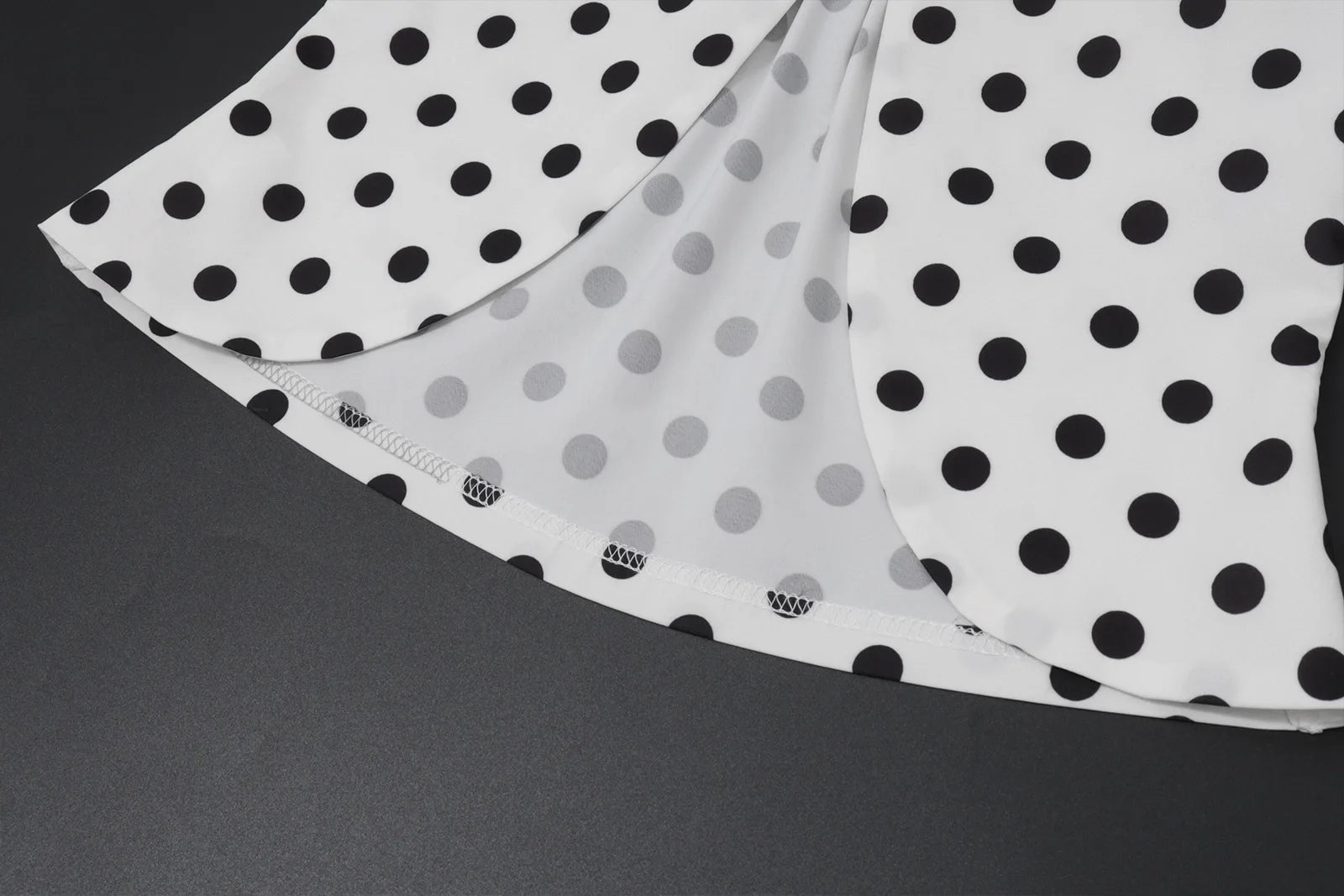 Carys Polka-Dot Tie-Front Halter Crop Top One-piece