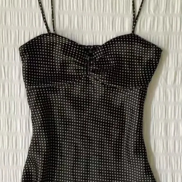 Odette Polka-Dot Camisole Top