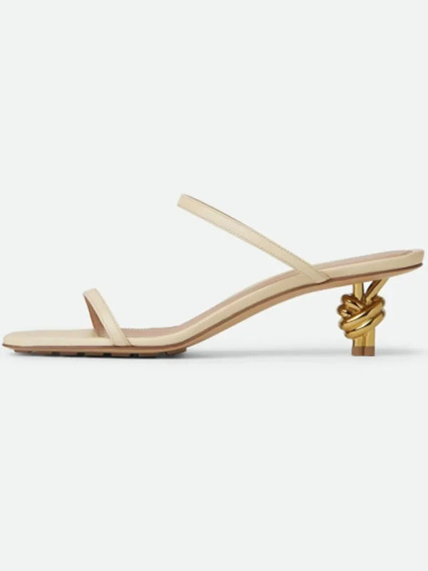 Vienna Square-Toe Party Sandals