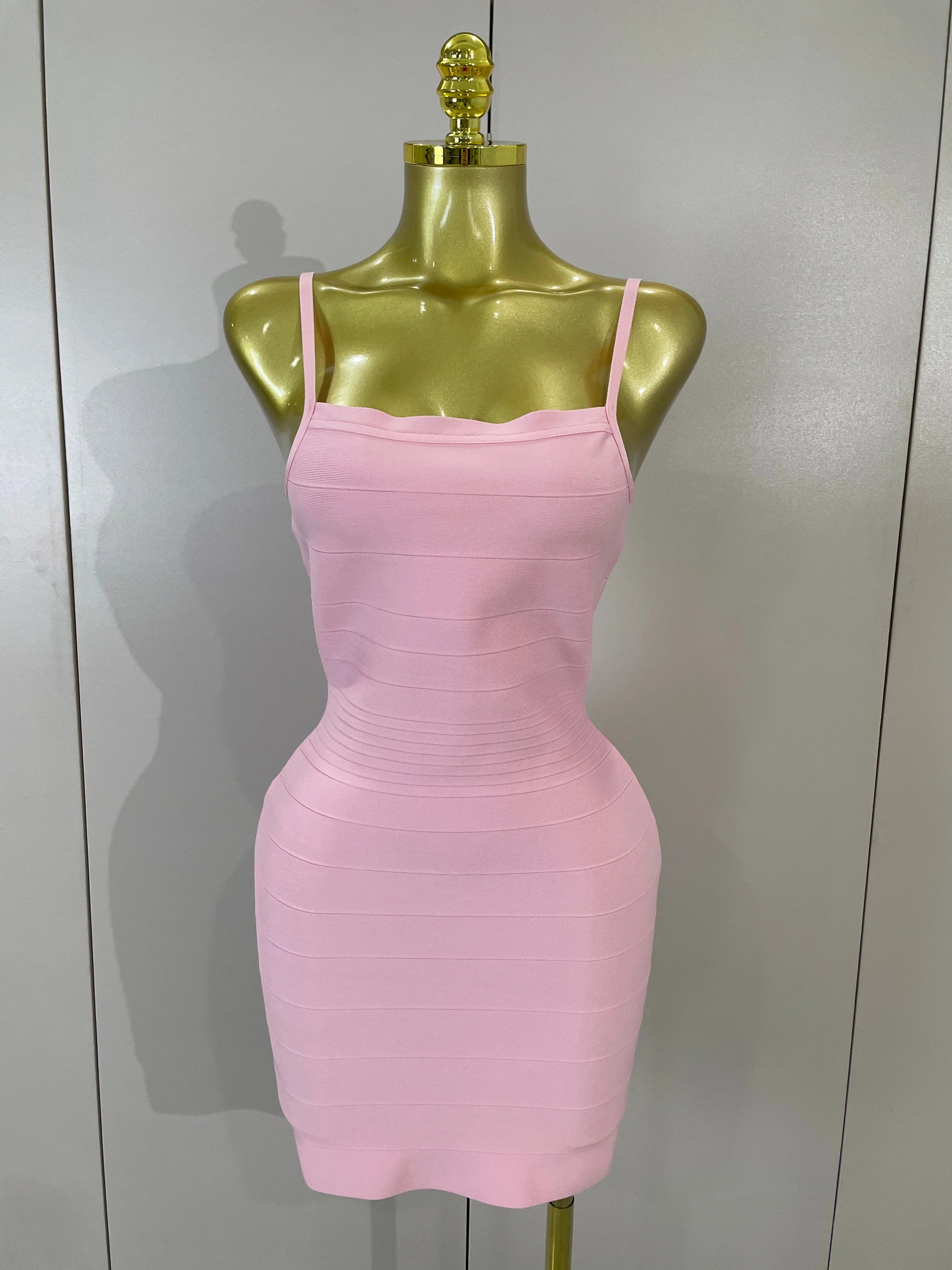 Aurelia Backless Bandage Bodycon Mini Dress