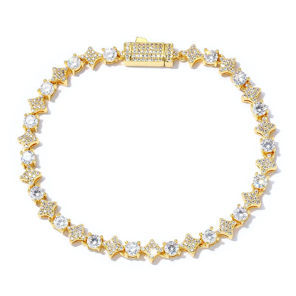 Estella Star Zirconia Tennis Bracelet