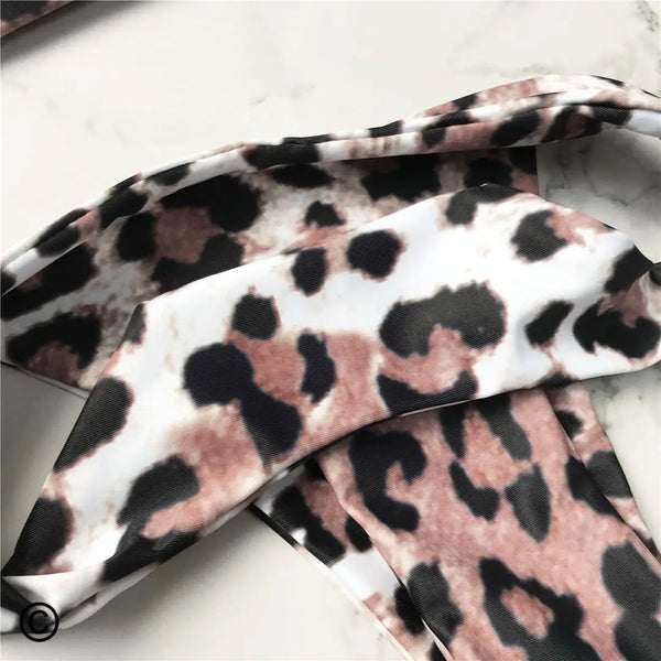 Jacinta Animal Print Bikini Two-piece