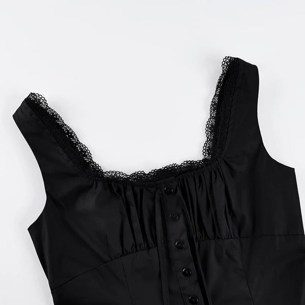 Celine Lace Sleeveless Top One-piece
