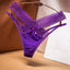 Calista Cross-Strap Ribbon Thong Lingerie One-piece