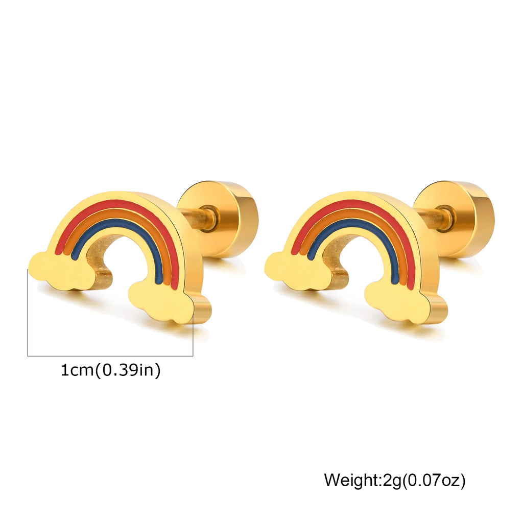 Sienna Stainless-Steel Zircon Earring Collection