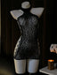 Midnight Mirage Fishnet Mesh Lingerie