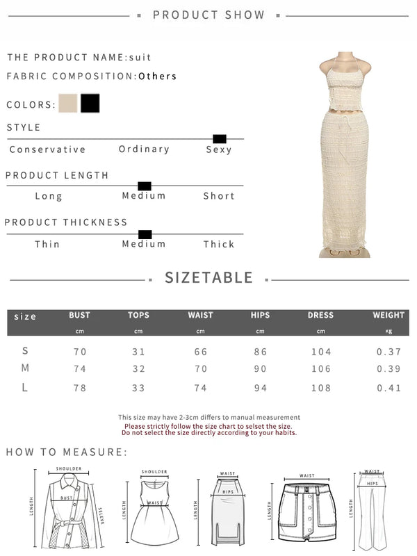 Oksana Sheer Crinkle Mesh Halter Lace-Up Crop Top & Maxi Skirt Two-piece