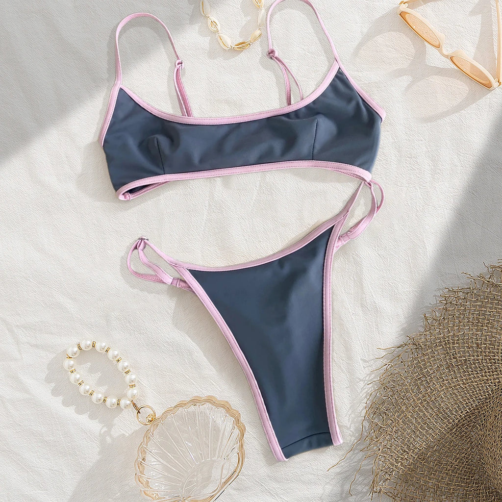 Seraphina Chain Triangle Bikini Two-piece