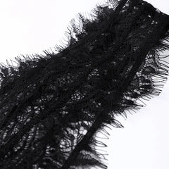 Alina Midnight Lace Sequin Maxi Dress