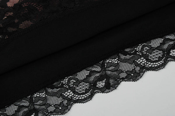 Lynx Leopard Lace-Trim Bodycon Mini Dress