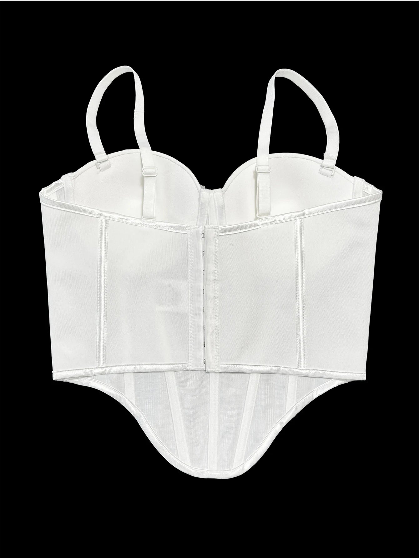 Sexy white rhinestone corset crop top women summer night club party tops for woman clothing black halter tanks top streetwear