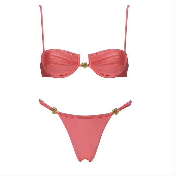 Zahara Printed Micro Bikini Two-piece